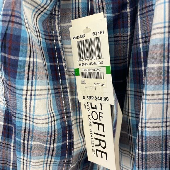 NWT Ring of Fire Western Style Shirt Size L - Picture 7 of 8